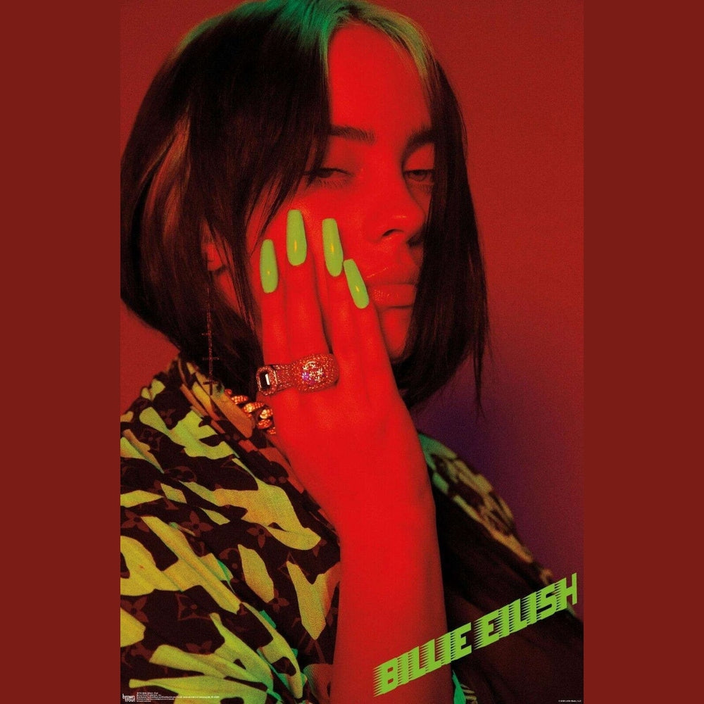 Billie Eilish Poster 24" x 36" New! Art:Art Posters Style Your Walls